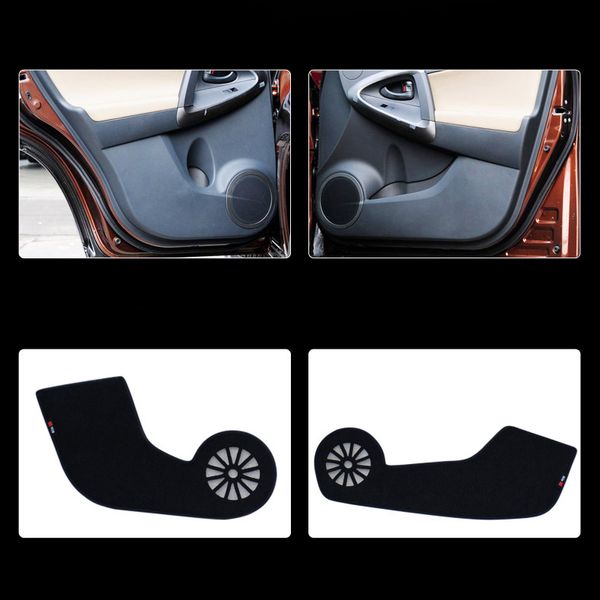 4pcs fabric door protection mats anti-kick decorative pads for rav4 2012 
4pcs fabric door protection mats anti-kick decorative pads for rav4 2012