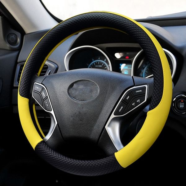 рулевого колеса автомобиля крышки нескользящая автомобиля руль обложка противоскользящие универсальные тиснение кожи автомобиля-стайлинг
рулевого колеса автомобиля крышки нескользящая автомобиля руль обложка противоскользящие универсальные тиснение кожи автомобиля-стайлинг