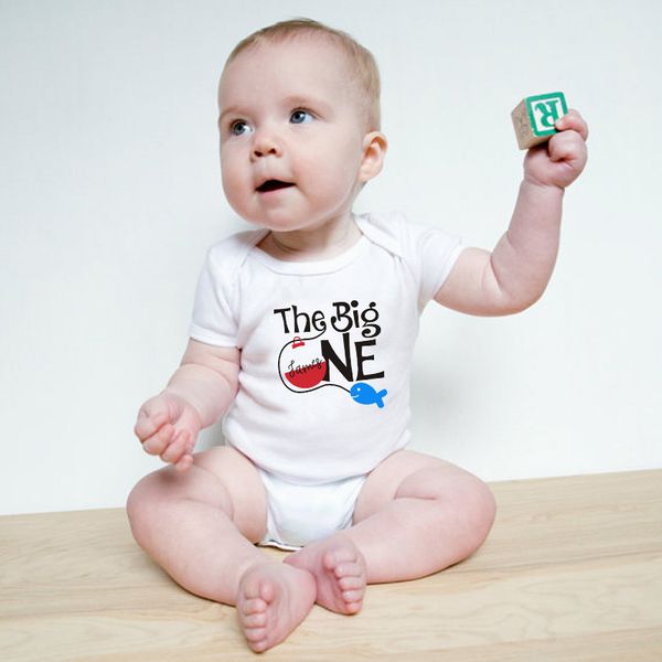 the big one fishing newborn baby clothes boy girl kids cotton cute funny body kawaii infant outfits short sleeves baby onesie, White
the big one fishing newborn baby clothes boy girl kids cotton cute funny body kawaii infant outfits short sleeves baby onesie, White
