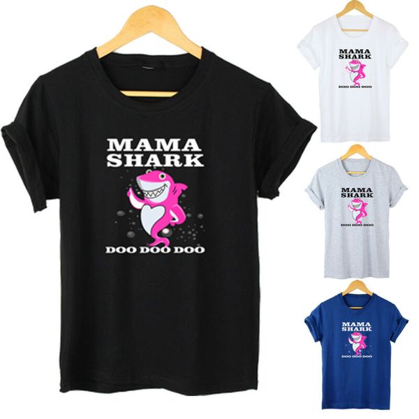t-shirt women summer new brand harajuku tees mama shark casual basic t shirt plus size, White
t-shirt women summer new brand harajuku tees mama shark casual basic t shirt plus size, White