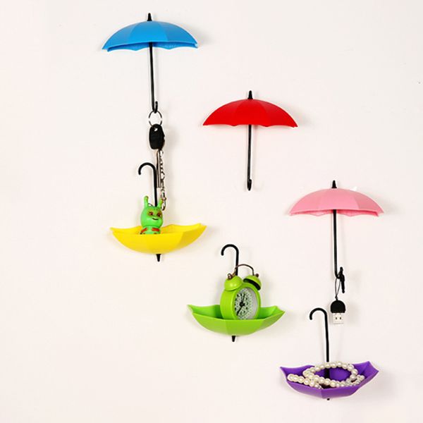 3pcs creative umbrella shape wall mount hook key holder storage stand hanging hooks for bathroom kitchen door 66cy
3pcs creative umbrella shape wall mount hook key holder storage stand hanging hooks for bathroom kitchen door 66cy