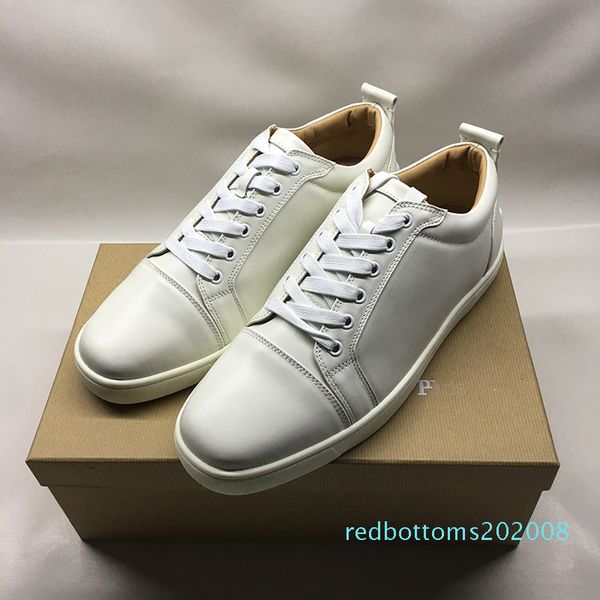 designer shoes for man women red bottoms junior spikes flat sneakers genuine leather fashion paris dress shoes with box r08, Black
designer shoes for man women red bottoms junior spikes flat sneakers genuine leather fashion paris dress shoes with box r08, Black