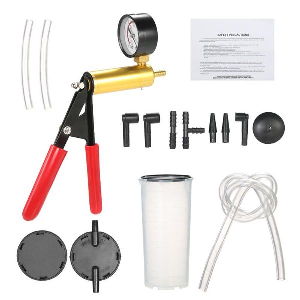 17pcs car auto pressure tester vacuum pressure pump brake bleeder adaptor fluid reservoir tester vacuum bleeding test kits kit
17pcs car auto pressure tester vacuum pressure pump brake bleeder adaptor fluid reservoir tester vacuum bleeding test kits kit