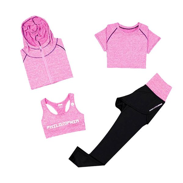4 pcs women seamless yoga set workout fitness sports suits gym clothing crop shirts yoga pants high waist running leggings, White;red
4 pcs women seamless yoga set workout fitness sports suits gym clothing crop shirts yoga pants high waist running leggings, White;red