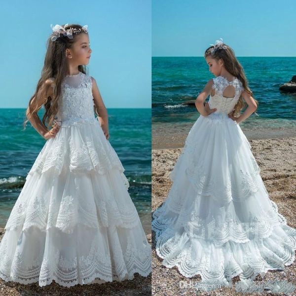pentelei flower girl dresses princess sheer jewel neck rhinestone detailed tiered ruffles ball gown girls pageant dress, White;blue
pentelei flower girl dresses princess sheer jewel neck rhinestone detailed tiered ruffles ball gown girls pageant dress, White;blue