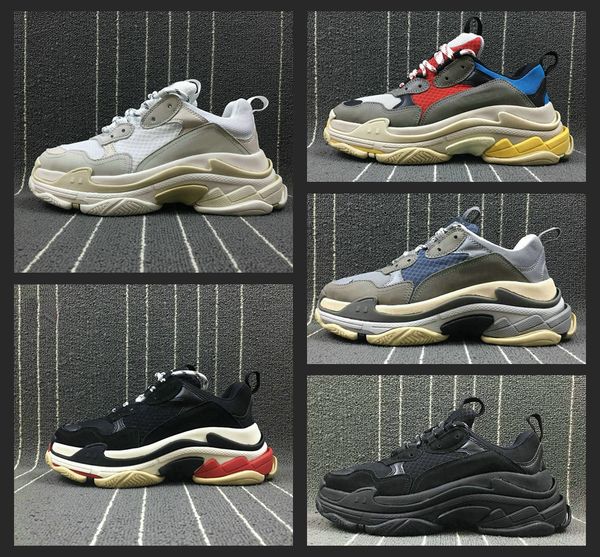 новая мода paris triple-s обувь низкая платформа кроссовки тройной mens вскользь женщины вскользь спортивные тренажеры chaussures 36-45, Black
новая мода paris triple-s обувь низкая платформа кроссовки тройной mens вскользь женщины вскользь спортивные тренажеры chaussures 36-45, Black