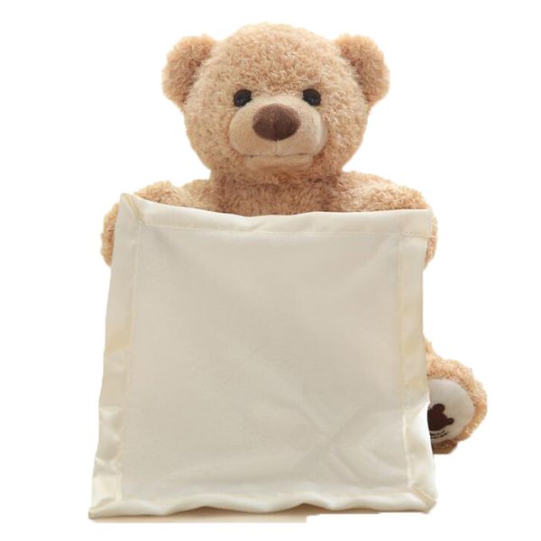 30cm peek teddy bear a boo elephant lovely cartoon stuffed kids birthday xmas gift electric music bear plush toys
30cm peek teddy bear a boo elephant lovely cartoon stuffed kids birthday xmas gift electric music bear plush toys