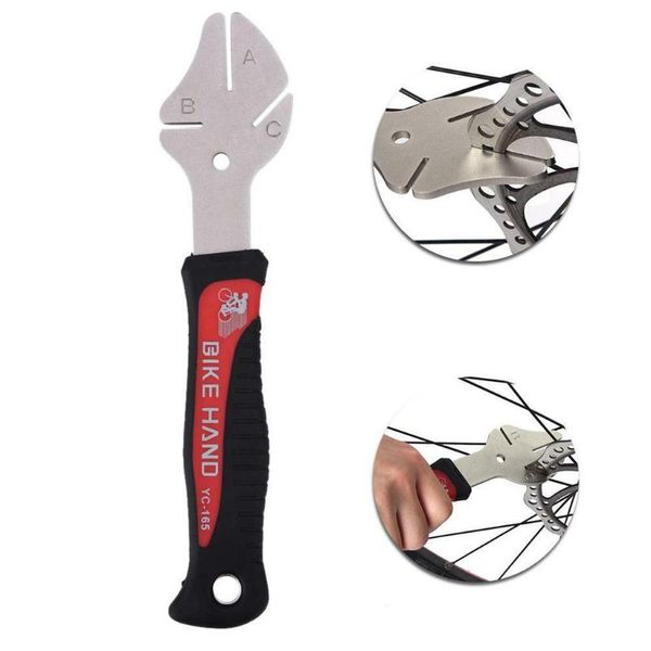 stainless steel bicycle brake disc wrench rotor truing repair tool anti-slip rubber handle durable 20
stainless steel bicycle brake disc wrench rotor truing repair tool anti-slip rubber handle durable 20