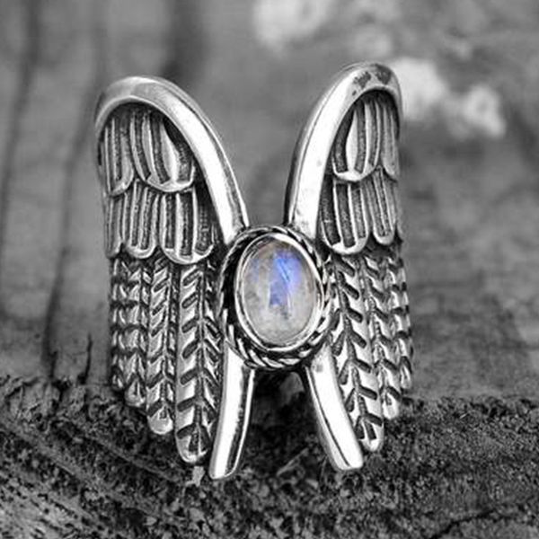tisonliz vintage moonstone feather rings for women band rings eternity wedding engagement party ring retro silver jewelry gifts, Slivery;golden
tisonliz vintage moonstone feather rings for women band rings eternity wedding engagement party ring retro silver jewelry gifts, Slivery;golden