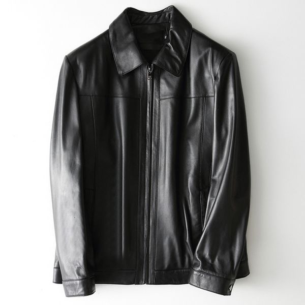 100% real sheepskin coat genuine leather jacket short slim jackets for men outerwear jaqueta de couro cjx801a mf050, Black
100% real sheepskin coat genuine leather jacket short slim jackets for men outerwear jaqueta de couro cjx801a mf050, Black