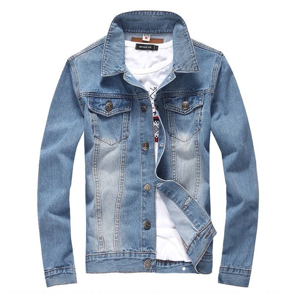 2018 denim jacket men college outwear jeans jacket and coats korean style new solid color fashion motorcycle denim m-5xl, Black;brown
2018 denim jacket men college outwear jeans jacket and coats korean style new solid color fashion motorcycle denim m-5xl, Black;brown