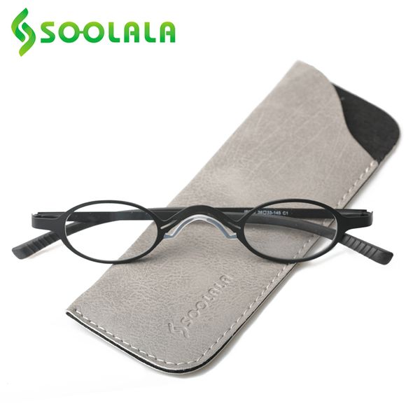 soolala симпатичные малый круглый reading glasses женщины мужчины овальные читатели чтение очки кадр ж / случаи presbyopia очки для зрения, White;black
soolala симпатичные малый круглый reading glasses женщины мужчины овальные читатели чтение очки кадр ж / случаи presbyopia очки для зрения, White;black