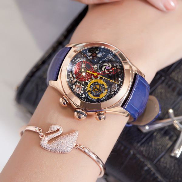 reef tiger/rt 2019 women fashion watches swiss ronda movement skeleton watches rose gold date rga7181, Slivery;brown
reef tiger/rt 2019 women fashion watches swiss ronda movement skeleton watches rose gold date rga7181, Slivery;brown