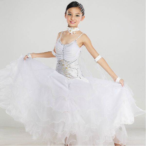 elegant new kids child girls pink white ballroom dance competition dress ballroom waltz dresses, Black;red
elegant new kids child girls pink white ballroom dance competition dress ballroom waltz dresses, Black;red