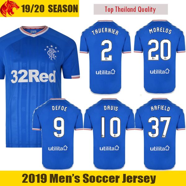 2019 ARFIELD Rangers FC TAVERNIER Football Shirt MORELOS Soccer Shirt Rangers FC DEFOE Football Jersey 19 20 Rangers Soccer Jerseys DAVIS
2019 ARFIELD Rangers FC TAVERNIER Football Shirt MORELOS Soccer Shirt Rangers FC DEFOE Football Jersey 19 20 Rangers Soccer Jerseys DAVIS