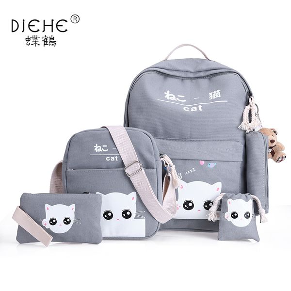 girls canvas backpack 5 pcs/set woman school backpacks schoolbag for teenagers student book bag boys satchel 2018
girls canvas backpack 5 pcs/set woman school backpacks schoolbag for teenagers student book bag boys satchel 2018