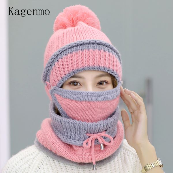 kangemo warm winter women cap scarf mask outdoor ear face neck protection warm sets fashion thick cotton hat thermal scarves, Blue;gray
kangemo warm winter women cap scarf mask outdoor ear face neck protection warm sets fashion thick cotton hat thermal scarves, Blue;gray