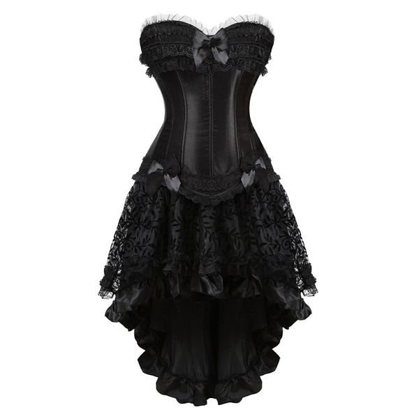 2020 black corset dress set retro slimming waist shapers body bustier slimming cinchers waist training corsets bodysuit shapers, Black;white
2020 black corset dress set retro slimming waist shapers body bustier slimming cinchers waist training corsets bodysuit shapers, Black;white
