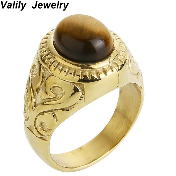 valily jewelry mens ring gold tiger eye rings stainless steel flower stone wedding band rings for women classic jewelry bague, Silver
valily jewelry mens ring gold tiger eye rings stainless steel flower stone wedding band rings for women classic jewelry bague, Silver