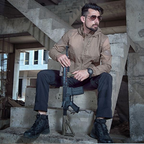 men summer waterproof quick dry tactical skin jacket hooded raincoat thin windbreaker sunscreen camouflage army jacket, Blue;black
men summer waterproof quick dry tactical skin jacket hooded raincoat thin windbreaker sunscreen camouflage army jacket, Blue;black