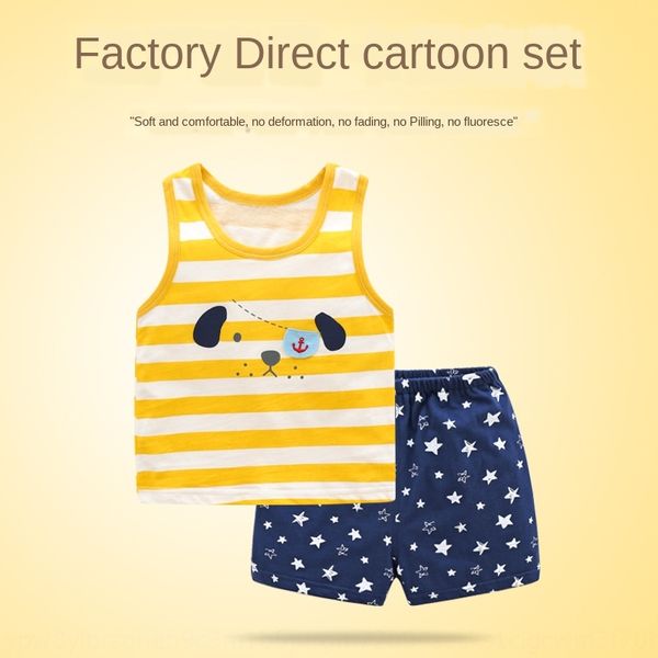 2019 children's vest pure cotton pants suit pants set men's and women's shorts suit children's wear
2019 children's vest pure cotton pants suit pants set men's and women's shorts suit children's wear