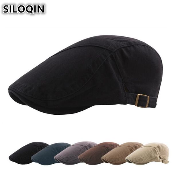 siloqin adjustable size men's cotton cap washed cotton beret for men women simple stylish tongue caps autumn women hat unisex, Blue;gray
siloqin adjustable size men's cotton cap washed cotton beret for men women simple stylish tongue caps autumn women hat unisex, Blue;gray