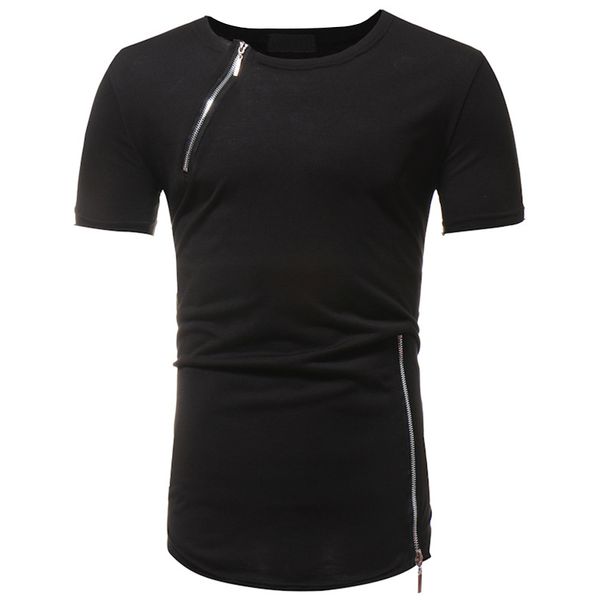 men short sleeve t-shirt fitness tees zipper decoration slim fit casual bottoming shirt ena88, Black;blue
men short sleeve t-shirt fitness tees zipper decoration slim fit casual bottoming shirt ena88, Black;blue
