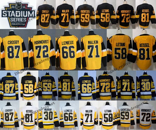 2019 stadium series pittsburgh 87 sidney crosby evgeni malkin jake guentzel phil kessel kris letang murray lemieux hornqvist hockey jersey, Black;red
2019 stadium series pittsburgh 87 sidney crosby evgeni malkin jake guentzel phil kessel kris letang murray lemieux hornqvist hockey jersey, Black;red