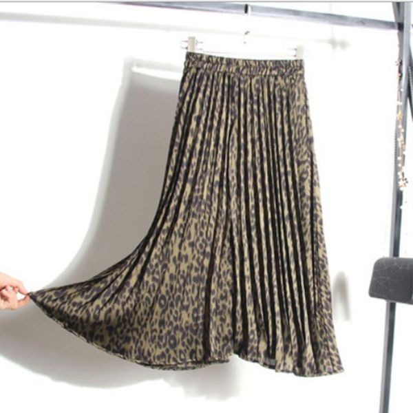 leopard printing women skirt female high waist a-line long pleated skirt woman casual clothes faldas mujer moda 2019, Black
leopard printing women skirt female high waist a-line long pleated skirt woman casual clothes faldas mujer moda 2019, Black