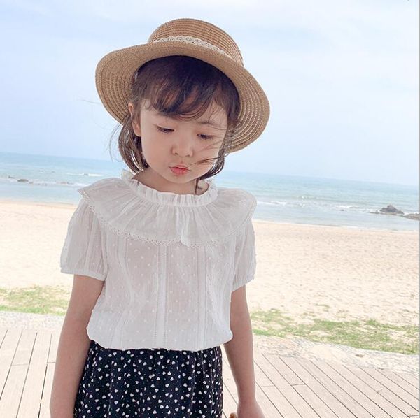 2020 new girls ruffles shirt summer cotton short sleeve fashion girls blouse 1-6 years hv526, White;black
2020 new girls ruffles shirt summer cotton short sleeve fashion girls blouse 1-6 years hv526, White;black
