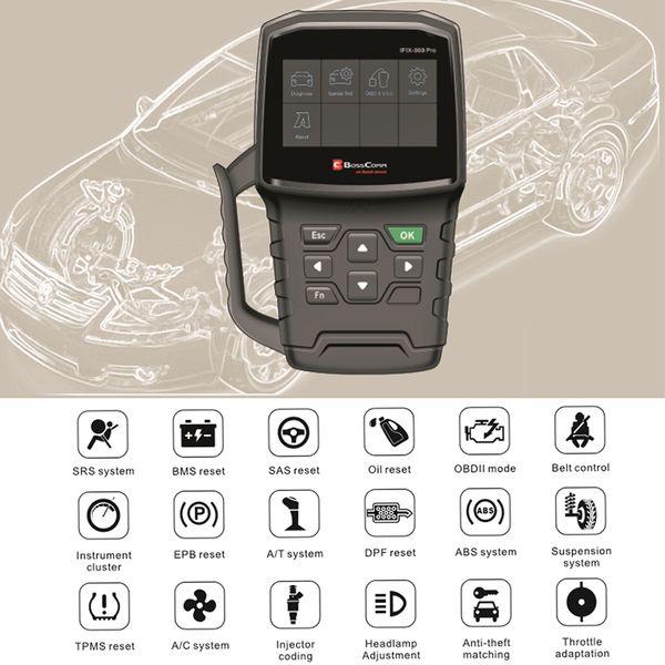 bosscomm autek ifix969 pro obd2 full system scanner engine airbag abs srs tpms dpf oil transmission key coding diagnostic tool
bosscomm autek ifix969 pro obd2 full system scanner engine airbag abs srs tpms dpf oil transmission key coding diagnostic tool