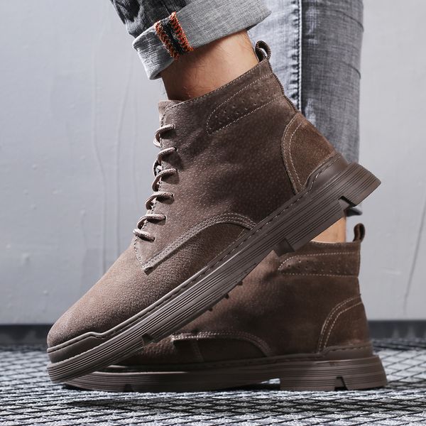2019 men boots leather winter warm ankle outdoor shoes botas hombre male sneakers zapatos de hombre g14-76, Black
2019 men boots leather winter warm ankle outdoor shoes botas hombre male sneakers zapatos de hombre g14-76, Black
