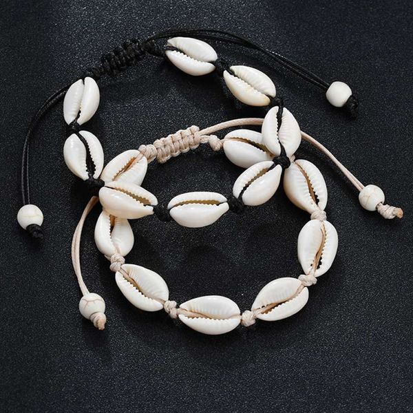 jisensp natural seashell bracelet simple fashion hand knit shells adjustable bracelets handmade jewelry for women girls gift, Black
jisensp natural seashell bracelet simple fashion hand knit shells adjustable bracelets handmade jewelry for women girls gift, Black