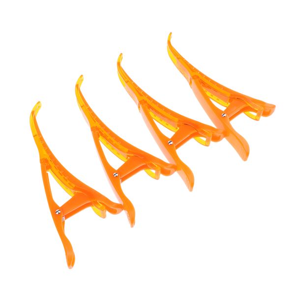 4pcs/set salon styling sectioning clips eagle mouth strong grip clamps for thick thin hair hairdressing perm dye straighten curl, Brown
4pcs/set salon styling sectioning clips eagle mouth strong grip clamps for thick thin hair hairdressing perm dye straighten curl, Brown