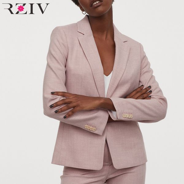 rziv spring women suit single button pocket decoration casual solid color suit, White;black
rziv spring women suit single button pocket decoration casual solid color suit, White;black