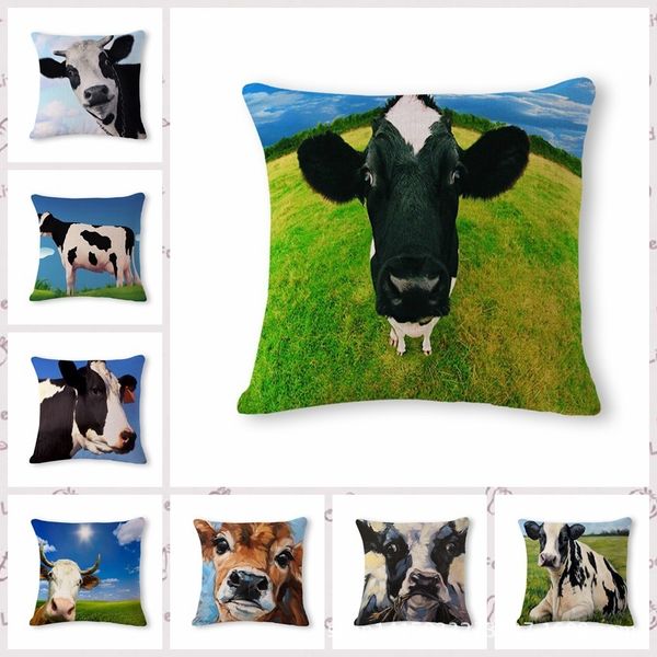 lovely cattle pattern cotton flax pillow back cushion cushion can customized
lovely cattle pattern cotton flax pillow back cushion cushion can customized