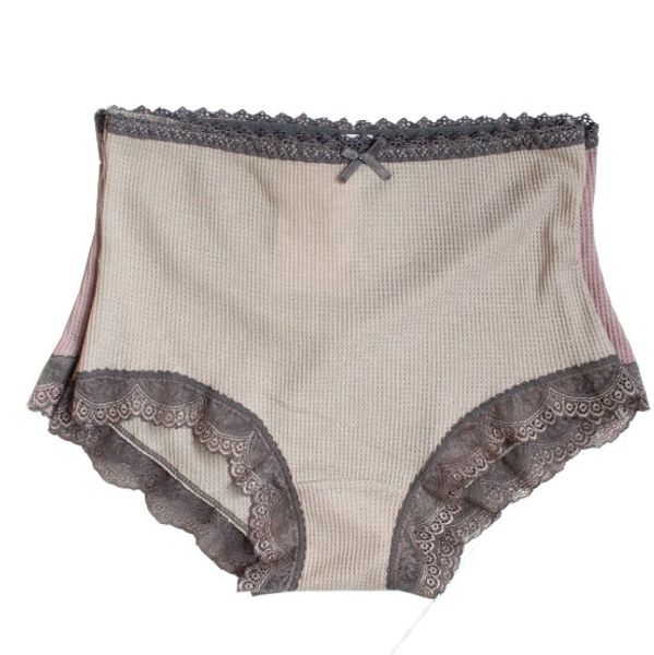 Womens Sexy Underwear Cotton Fashion High Waist Underwear Ladies Lace Embroidery Sexy No Trace Belly Briefs Free Size
Womens Sexy Underwear Cotton Fashion High Waist Underwear Ladies Lace Embroidery Sexy No Trace Belly Briefs Free Size