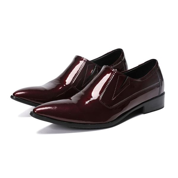 2019 new red formal shoes men loafers wedding dress breathable shoes bright leather for men, Black
2019 new red formal shoes men loafers wedding dress breathable shoes bright leather for men, Black