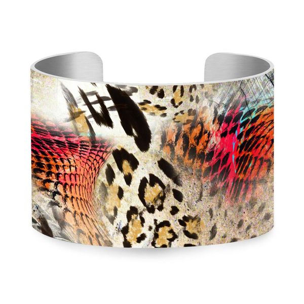 fashion uv printing animal pattern cuff bracelet 5cm aluminum meterial bangle wristband jewelry present for women u-075, Black
fashion uv printing animal pattern cuff bracelet 5cm aluminum meterial bangle wristband jewelry present for women u-075, Black