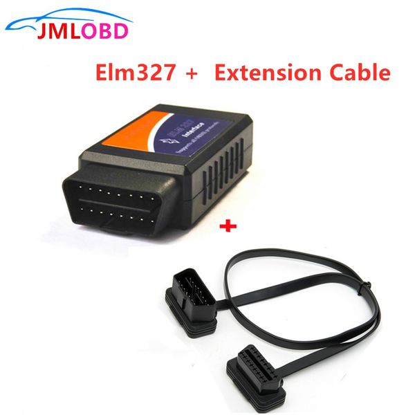 car style elm327 bluetooth plus obd2 16pin male to female elm327 diagnostic extension cable connector
car style elm327 bluetooth plus obd2 16pin male to female elm327 diagnostic extension cable connector