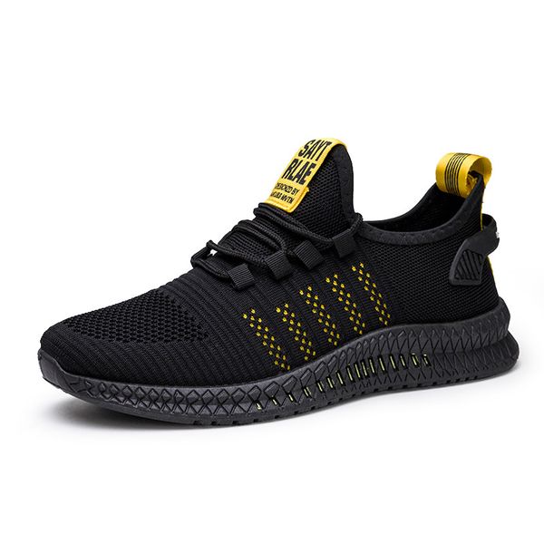 2020 spring and autumn new sneakers trend flying woven men's fashion casual shoes breathable lightweight running shoes, Black
2020 spring and autumn new sneakers trend flying woven men's fashion casual shoes breathable lightweight running shoes, Black