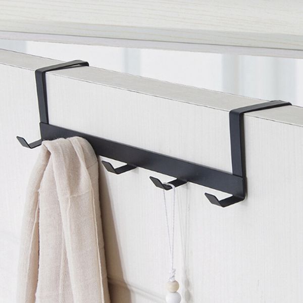 5 row of rear over-the-door hook rack metal hanger storage holder hanging coat hat towel bag
5 row of rear over-the-door hook rack metal hanger storage holder hanging coat hat towel bag