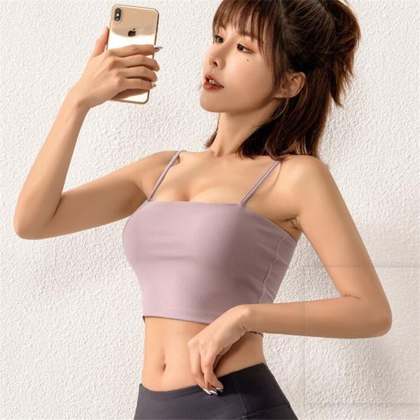 running jerseys gym crop low-cut sports tank women thin shoulder strap sport yoga jogger vest with padded camisole, Black;blue
running jerseys gym crop low-cut sports tank women thin shoulder strap sport yoga jogger vest with padded camisole, Black;blue