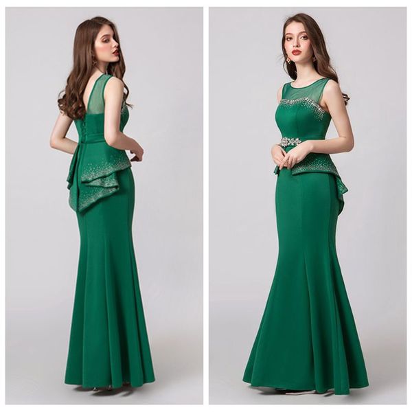 mm05 scoop sleeveless satin green prom dress mermaid crystals beaded elegant evening dresses lace up back party dresses, Black;red
mm05 scoop sleeveless satin green prom dress mermaid crystals beaded elegant evening dresses lace up back party dresses, Black;red