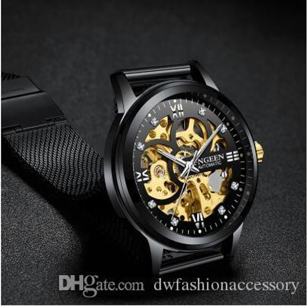 skeleton watch 2019 new fngeen sport mechanical watch mens watches montre homme clock men automatic watch, Slivery;brown
skeleton watch 2019 new fngeen sport mechanical watch mens watches montre homme clock men automatic watch, Slivery;brown