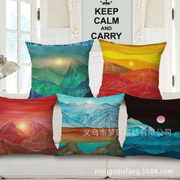 mengqi landscape painting hold cotton pillow case home furnishing sofa by pillow case office siesta cushion can
mengqi landscape painting hold cotton pillow case home furnishing sofa by pillow case office siesta cushion can