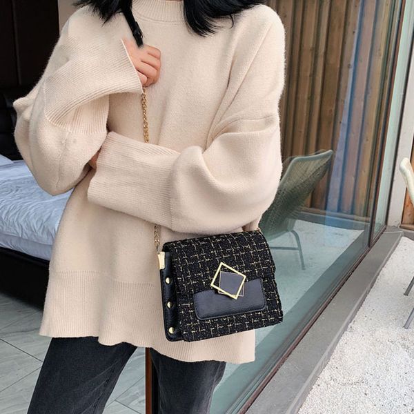 fashion houndstooth handbags women bags women's winter plaid stitching crossbody bags elegant party clutch shoulder bag
fashion houndstooth handbags women bags women's winter plaid stitching crossbody bags elegant party clutch shoulder bag