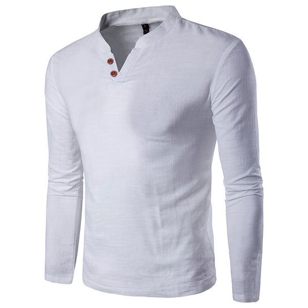korean-style spring clothing new style solid color cotton linen fabric men casual v-neck long sleeve large size t-shirt zt-t210, White;black
korean-style spring clothing new style solid color cotton linen fabric men casual v-neck long sleeve large size t-shirt zt-t210, White;black