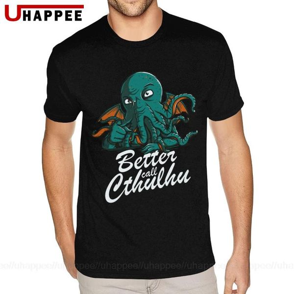 custom better call cthulhu t-shirts mens custom printing short sleeves cotton o-neck tees, White;black
custom better call cthulhu t-shirts mens custom printing short sleeves cotton o-neck tees, White;black