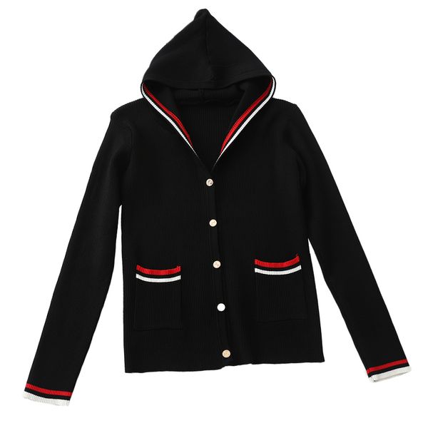 new spring summe 2019 female knit cardigan sweater coat short female hooded knitted jacket, White
new spring summe 2019 female knit cardigan sweater coat short female hooded knitted jacket, White